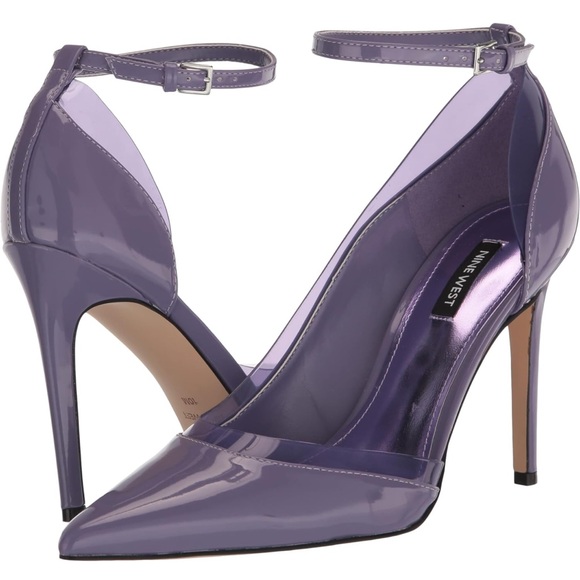 Nine West Womens Freze Pump, Purple 💜 - Size 8M - Worn once - Good Condition. - Picture 1 of 17